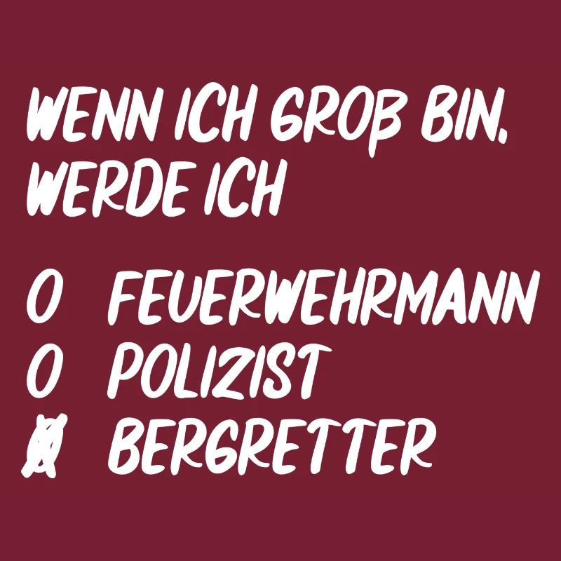 Ich werde Bergretter