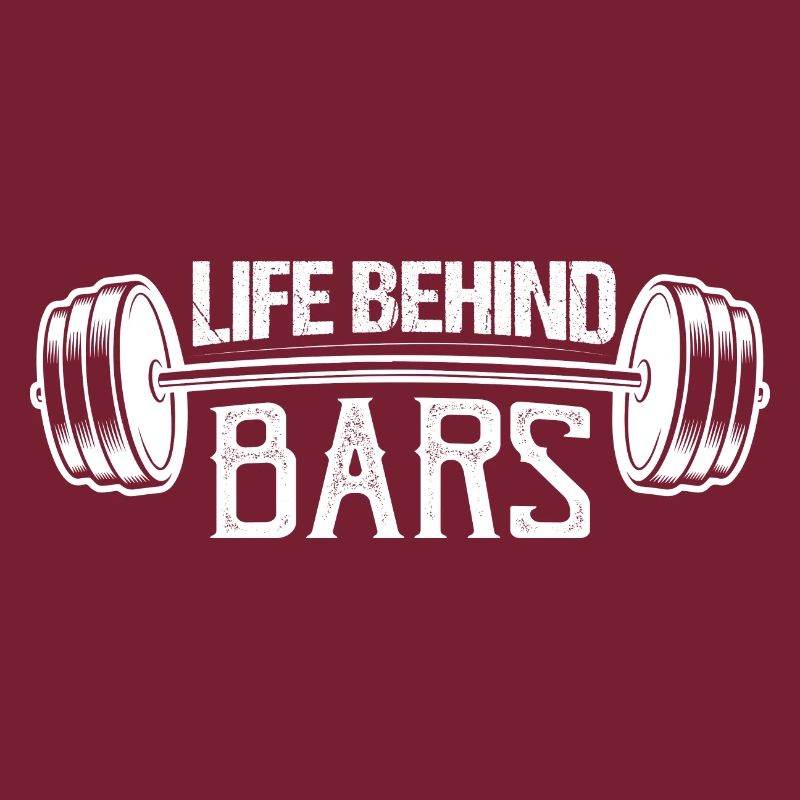Life Behind Bars Weight Lifting Workout Training
