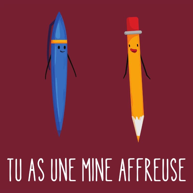 tu as une mine affreuse