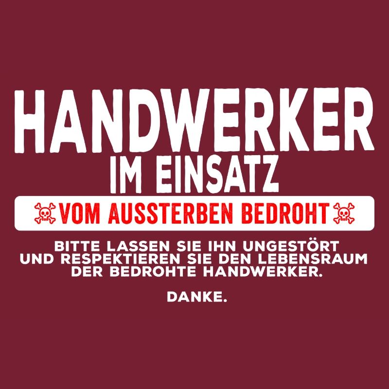 handwerker im einsatz