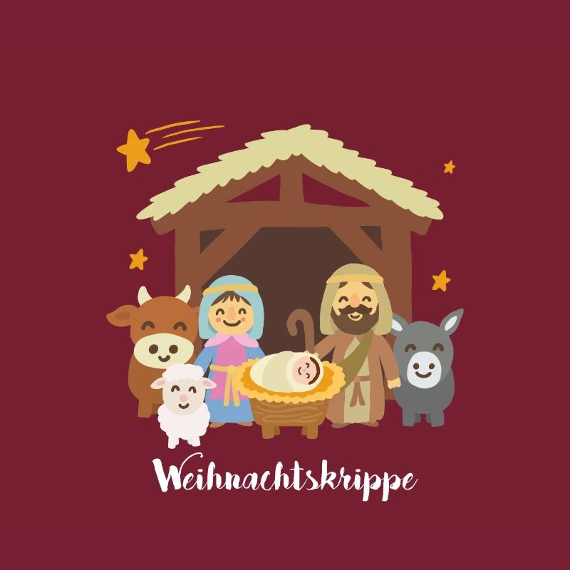 Weihnachtskrippe Süß !