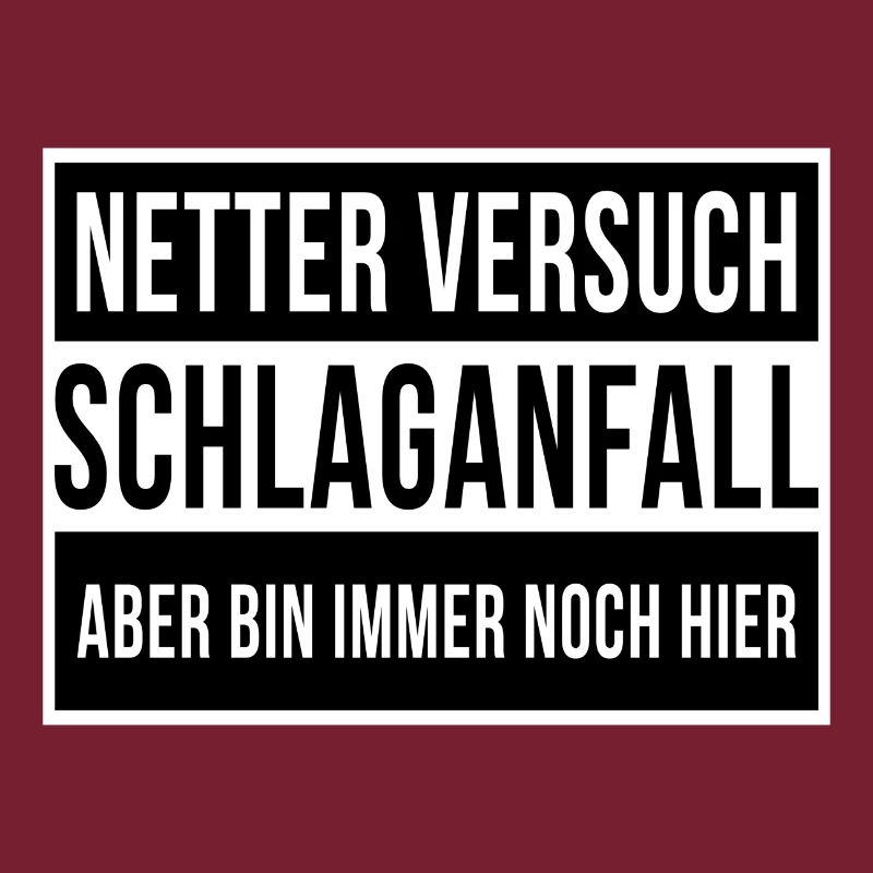 Netter Versuch Schlaganfall Motivation Geschenk