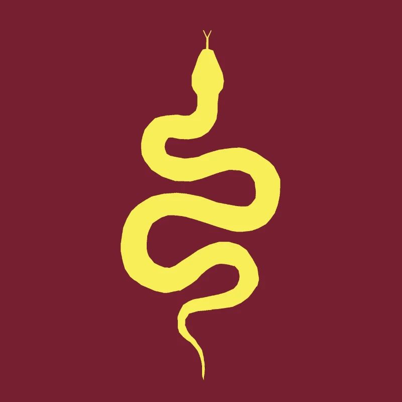 serpent jaune