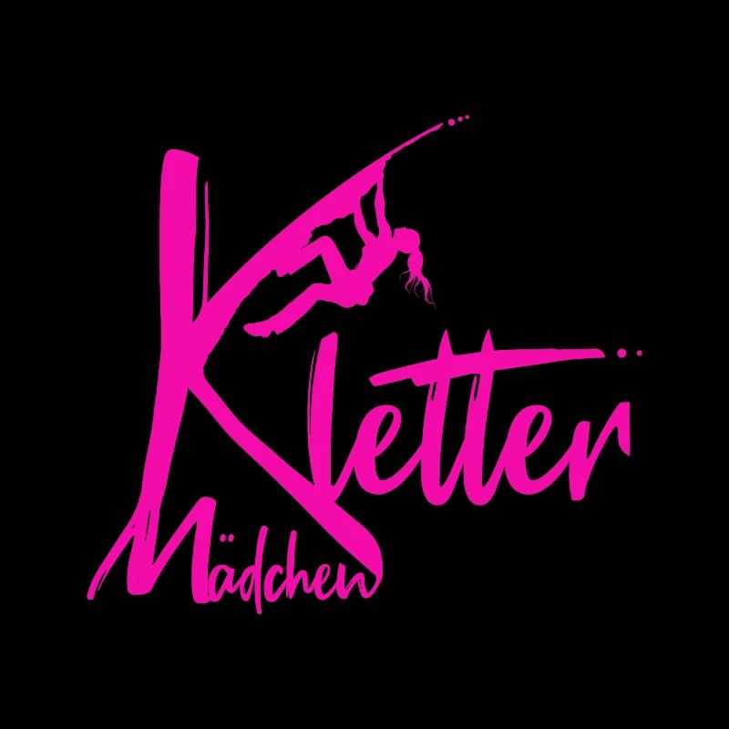 Kletter Mädchen Pink Klettern Kletterin Geschenk
