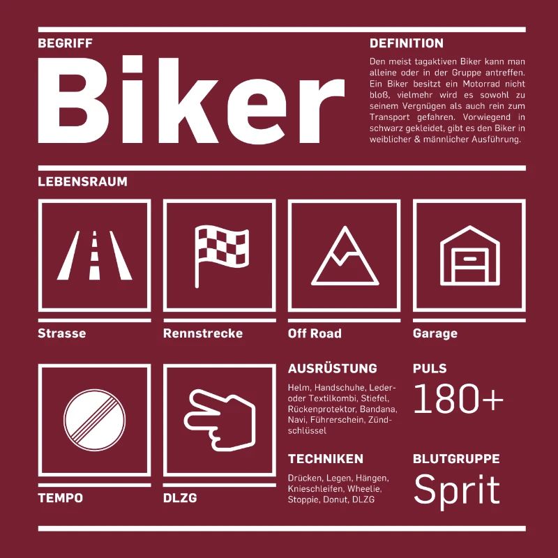 Steckbrief: Biker