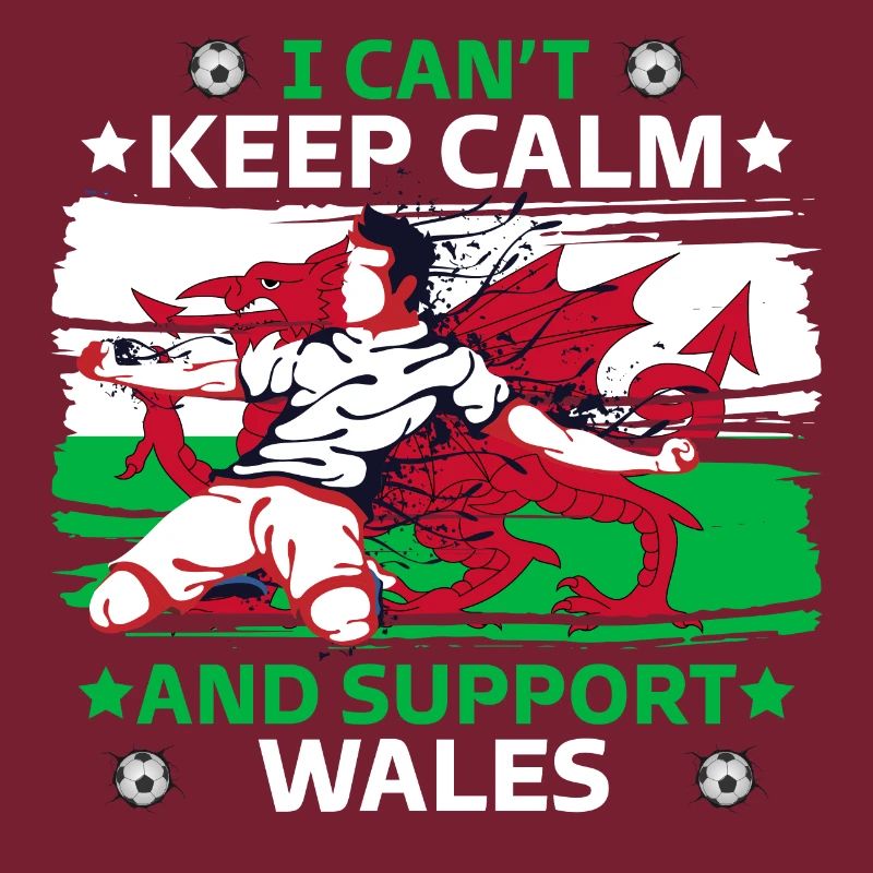 stay calm and support Wales