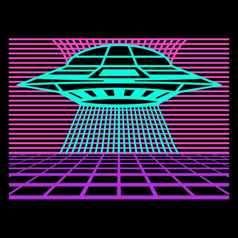 Entdecke unser Retro Style Vintage Design UFO