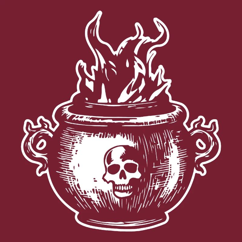Cauldron Magical Witch Halloween