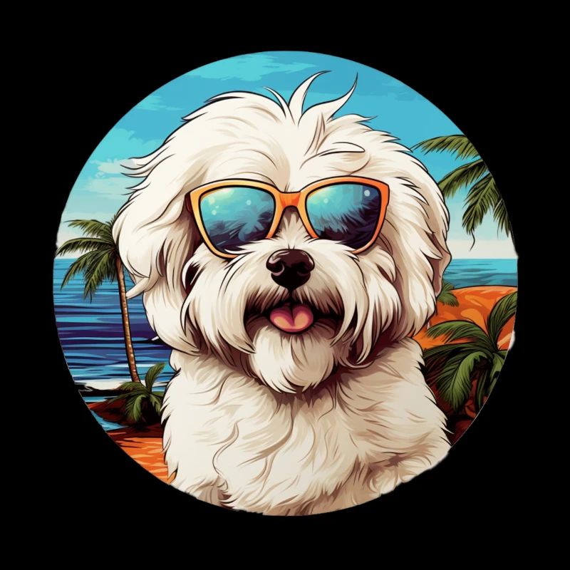 Coton de Tulear Cool - Coton de Tulear Hund