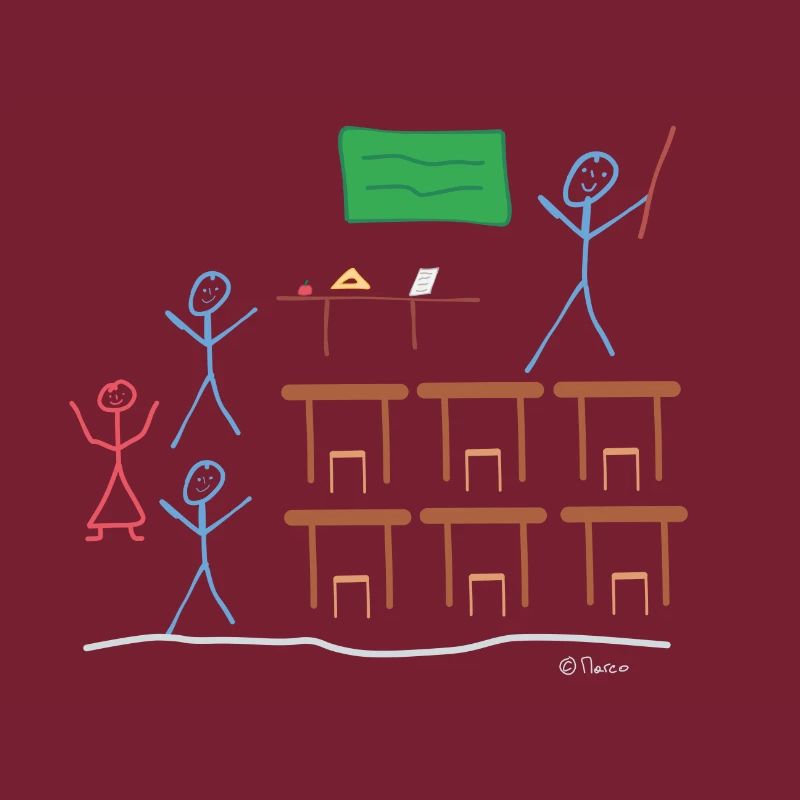 Stick Figure Class, école secondaire