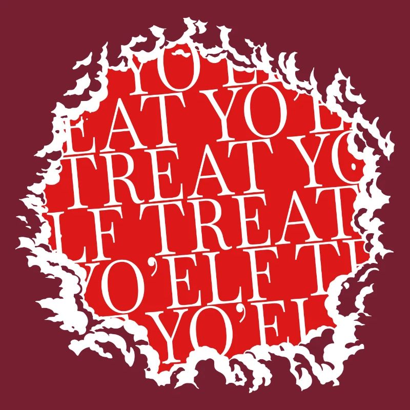 comic dork dino under the tree statement