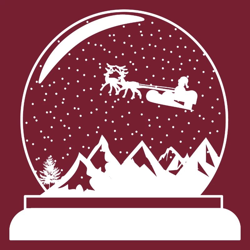 Snow Globe Conception de globe de Noël