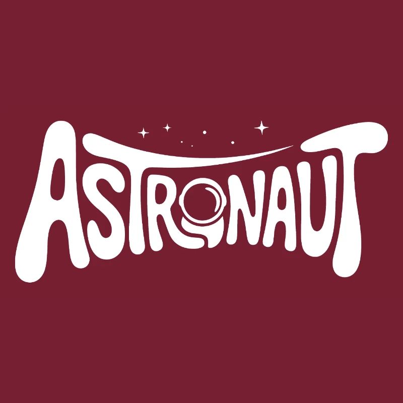 Astronaute - Cool Astonomy Logo