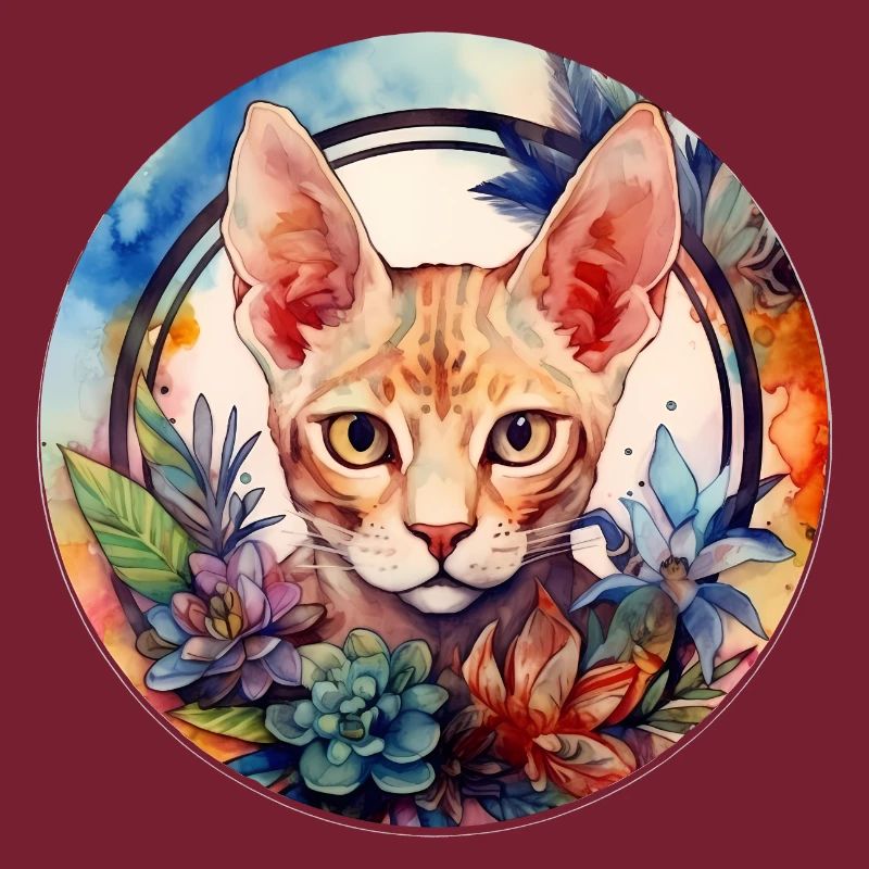 Devon Rex Katze Boho-Stil, Liebeskatzen