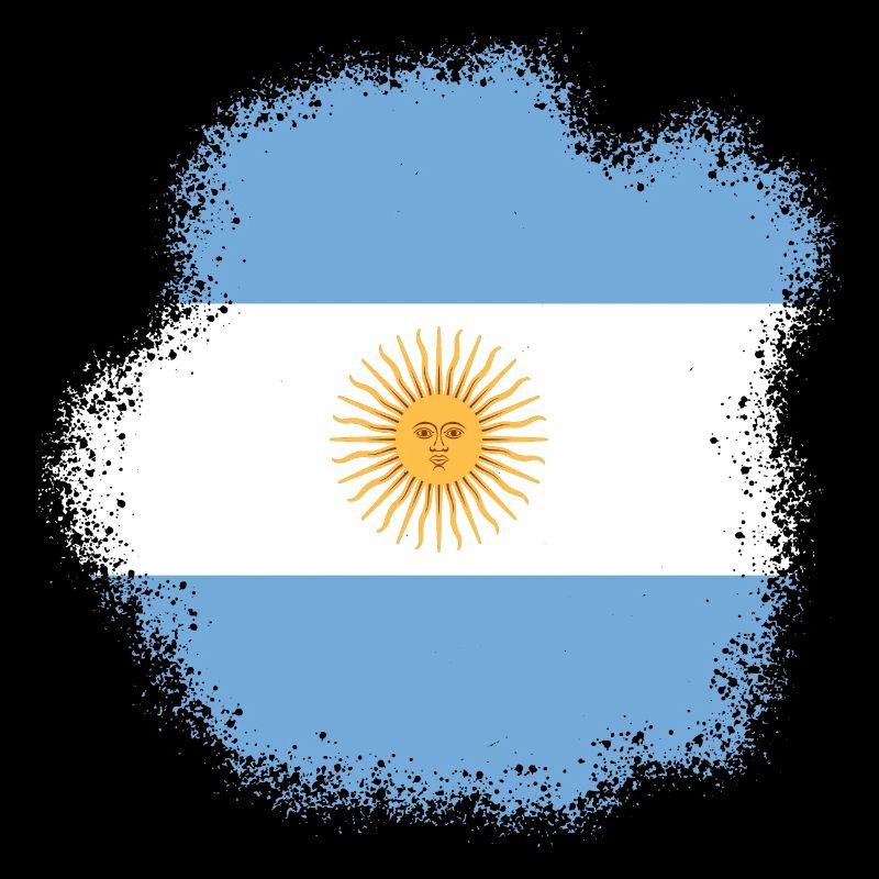 Drapeau de l’Argentine Amérique du Sud Drapeau de l’Argentine
