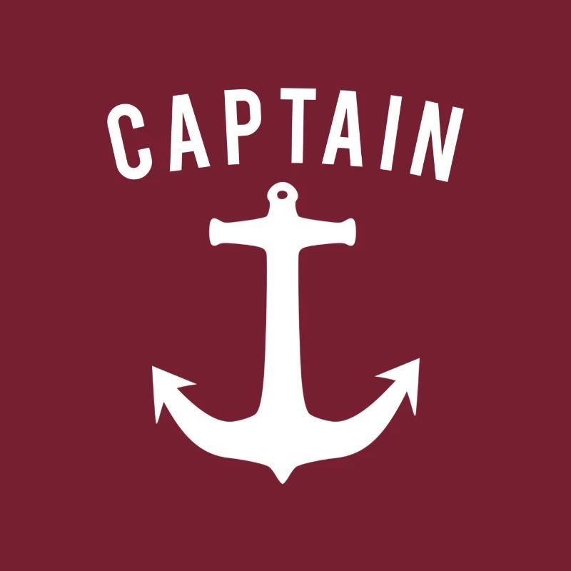 CAPITAINE ET CONCEPTION D'ANCRAGE! IDEE CADEAU