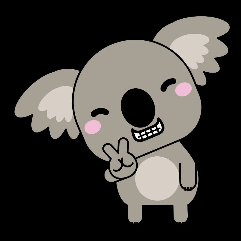 glücklicher Koalabär Koala