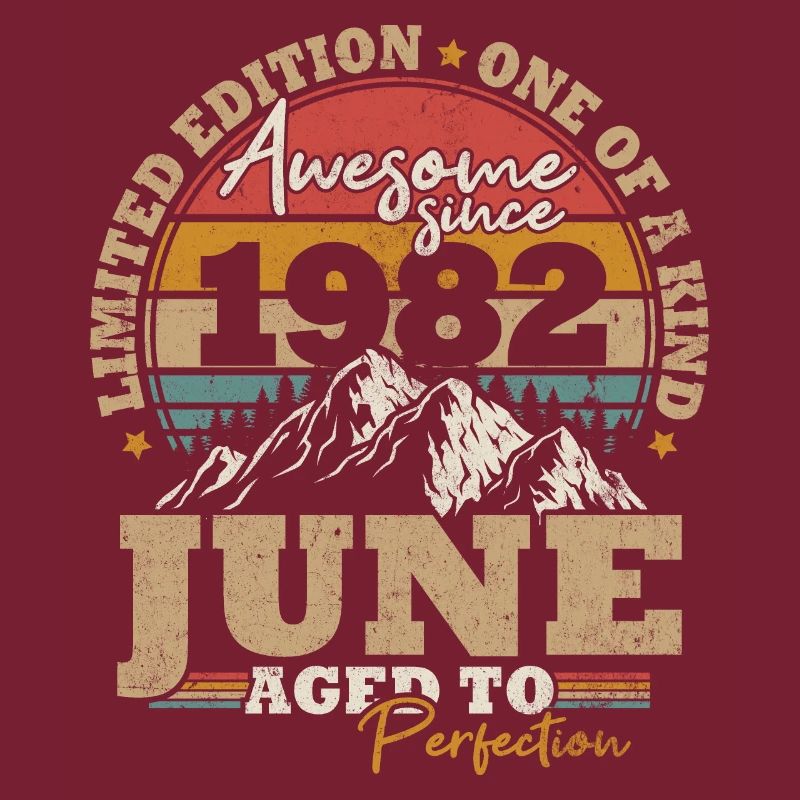 Juni 1982 Vintage Geburtstagsgeschenk 41 Jahre