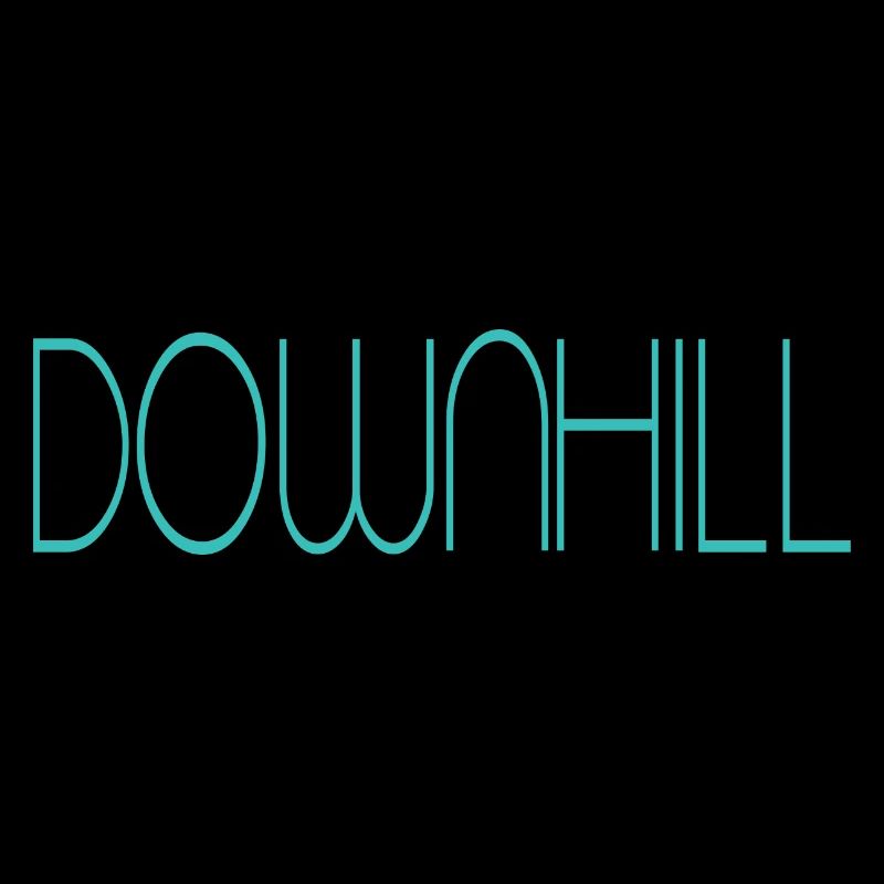downhill