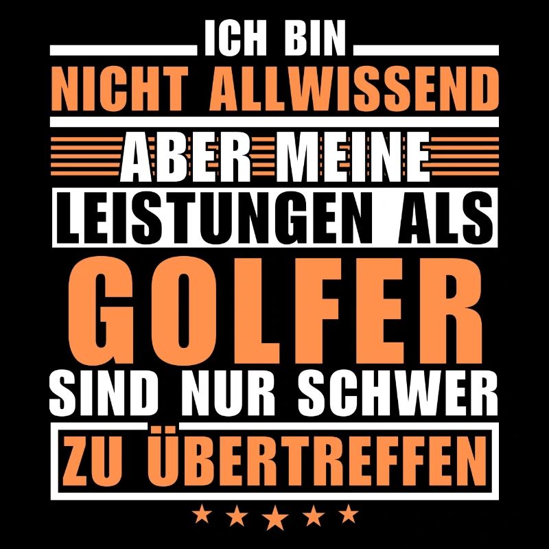 Unmatched performance as a golfer