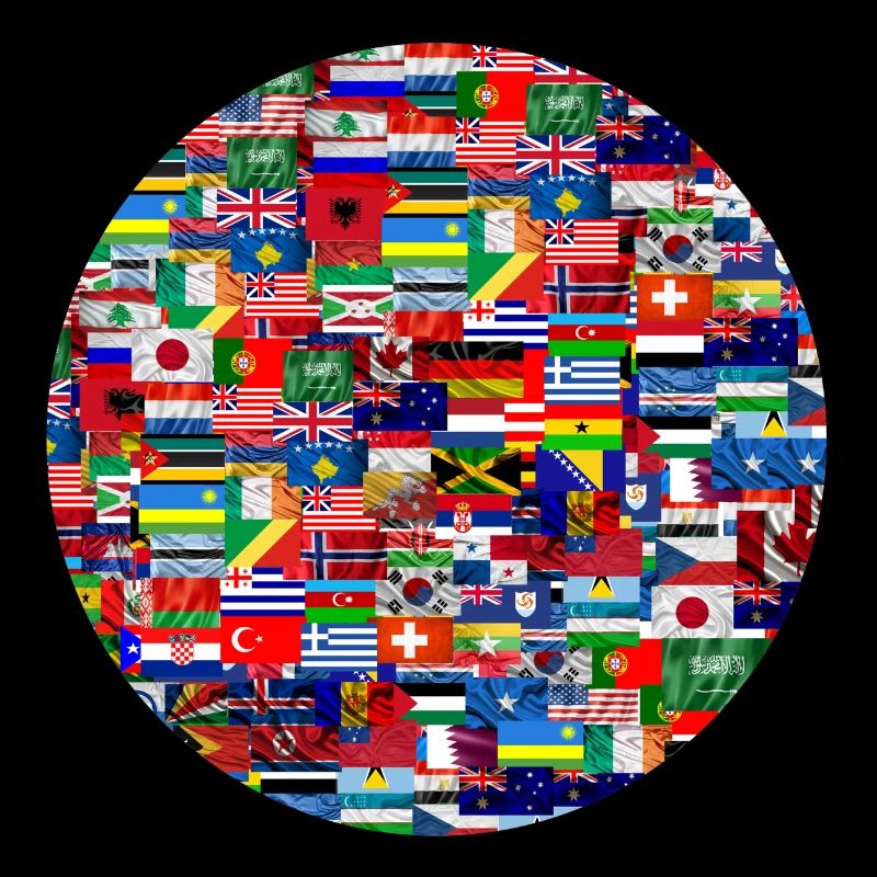 Drapeaux du monde entier