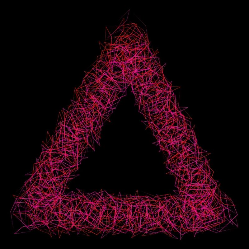 Triangle pink