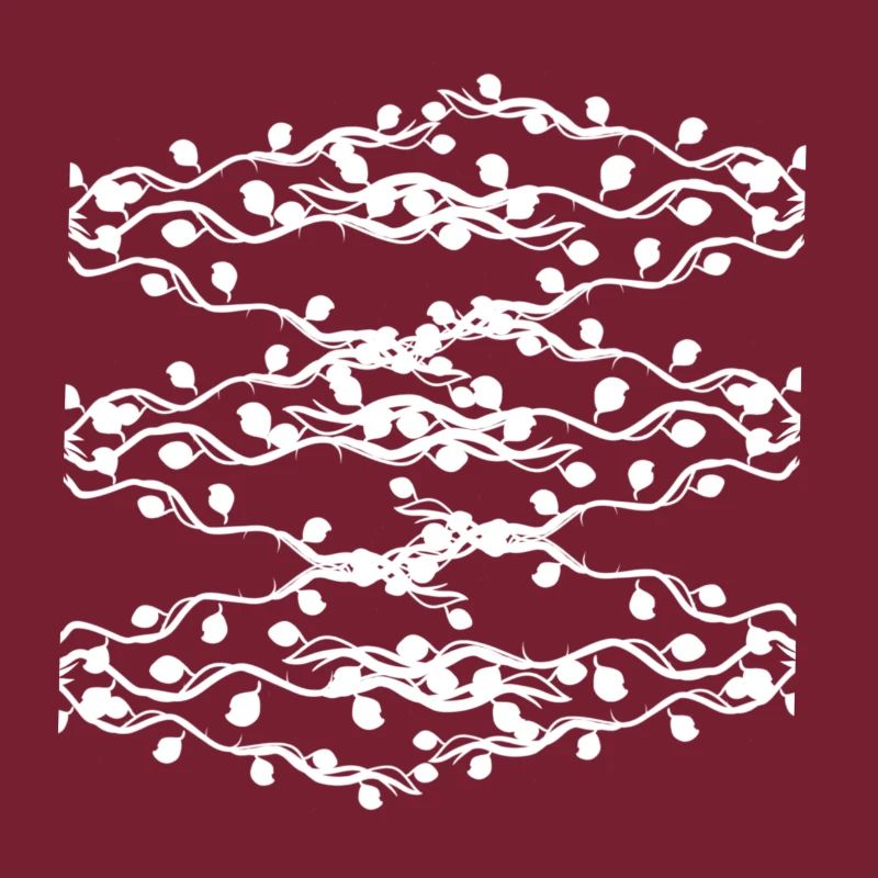 Symbole De feuilles abstraites de motif