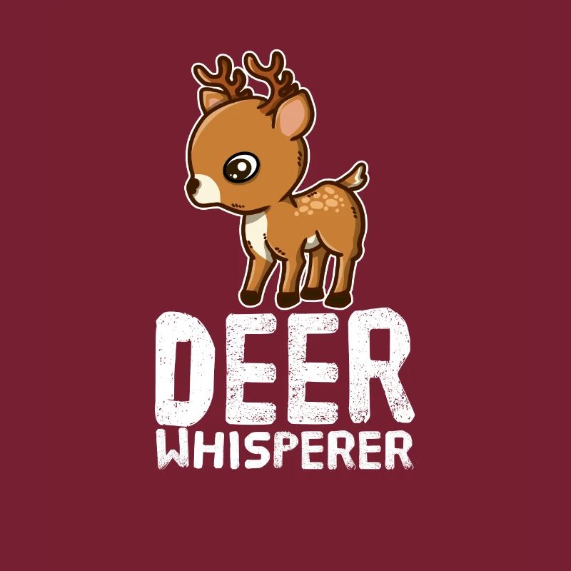 Funny Deer Lover Deer Whisperer