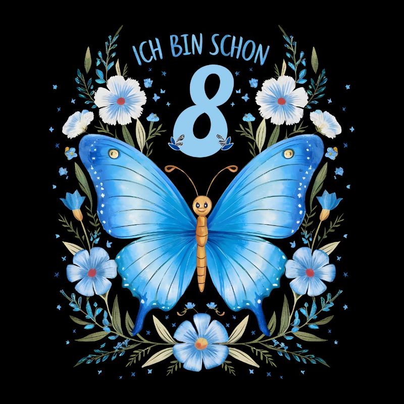 8. Geburtstag Schmetterling Kindergeburtstag