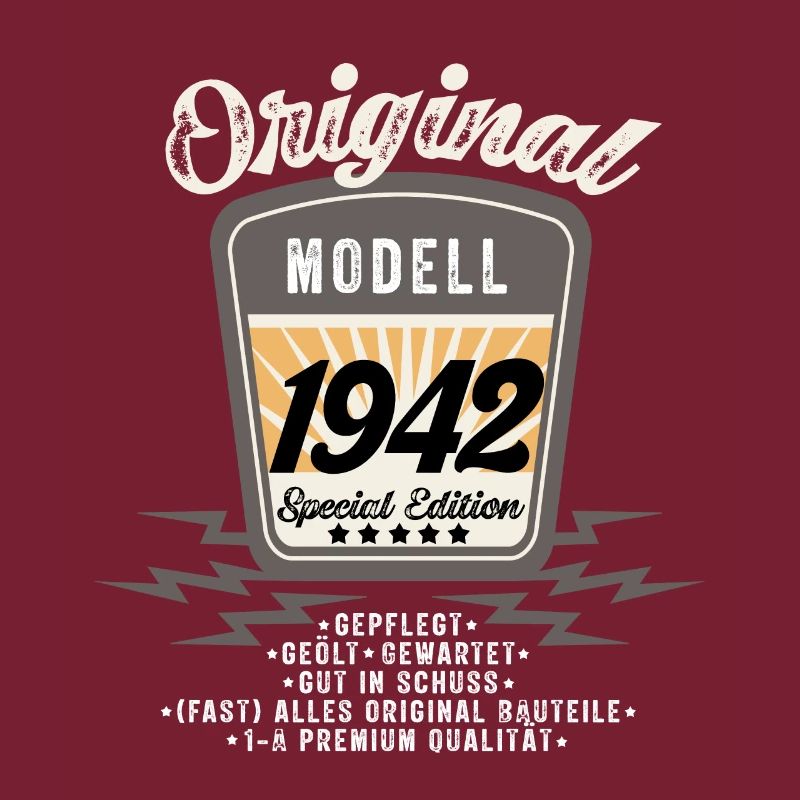 Modèle 1942 Original Oldtimer Badge 80 Anniversaire