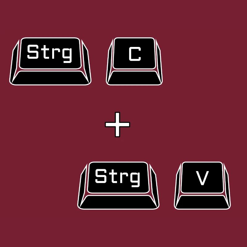 Ctrl c Ctrl v Clavier Ordinateur Copier Cadeau