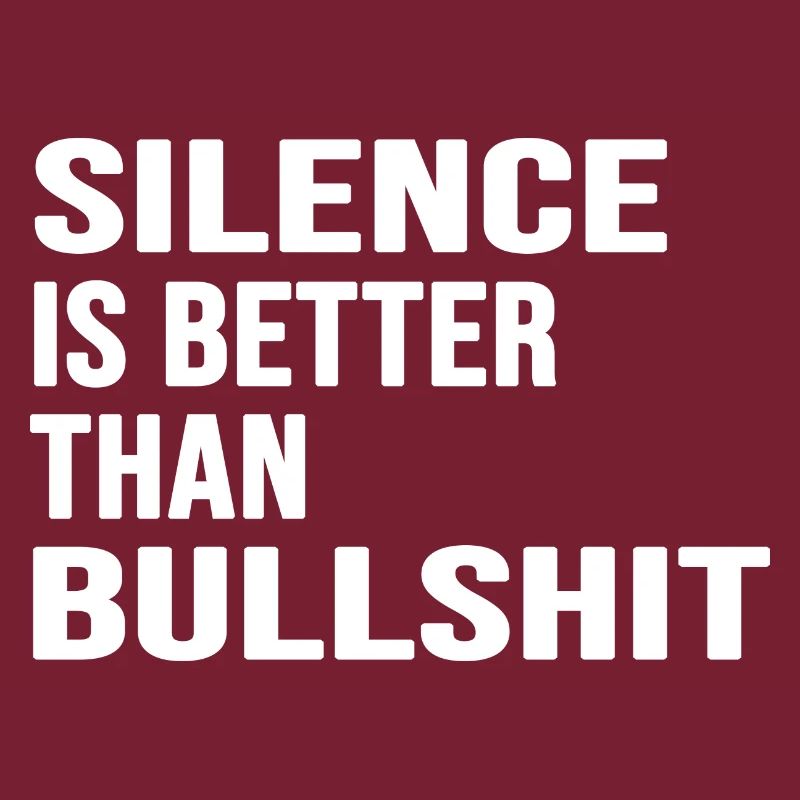 silence absolu déclaration silencieuse anti conneries