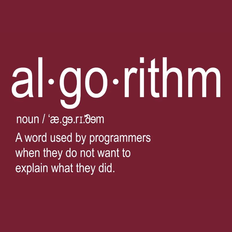 Algorithm Shirt Algorithm Definition Gift