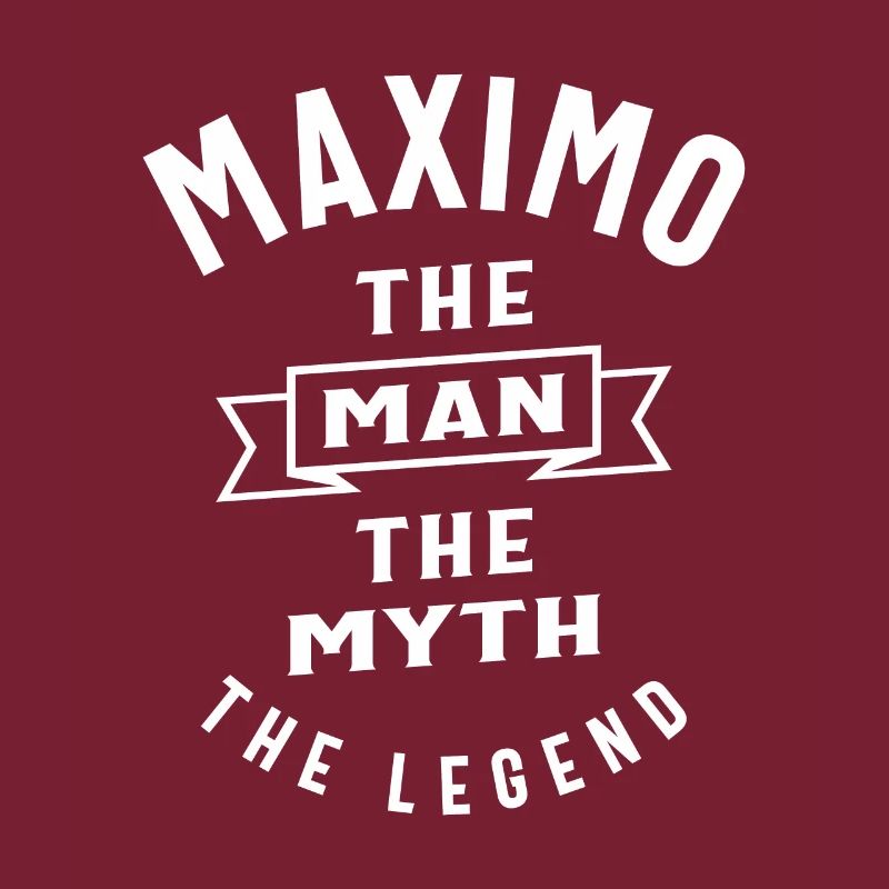 Maximo Personalisierter Name