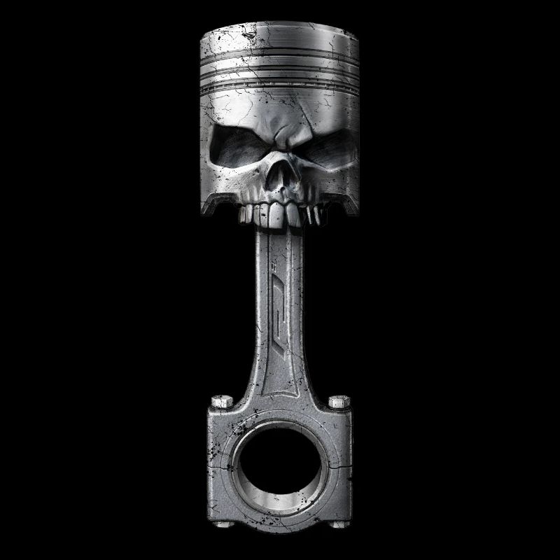 Piston de tête de mort