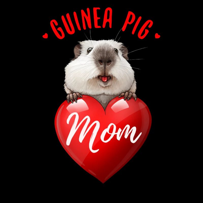 Meerschweinchen Mama - Mutter - Liebe