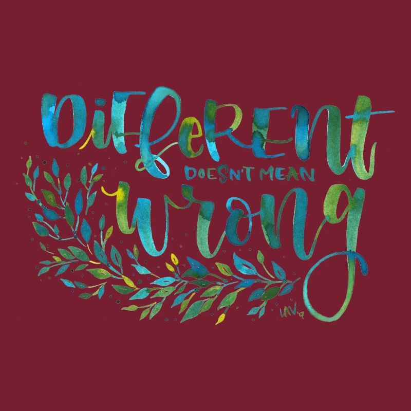 Different, not wrong