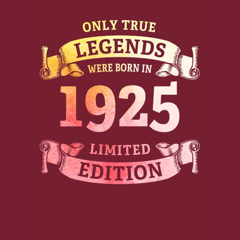 Echte Legenden wurden 1925 geboren 100. Geburtstag