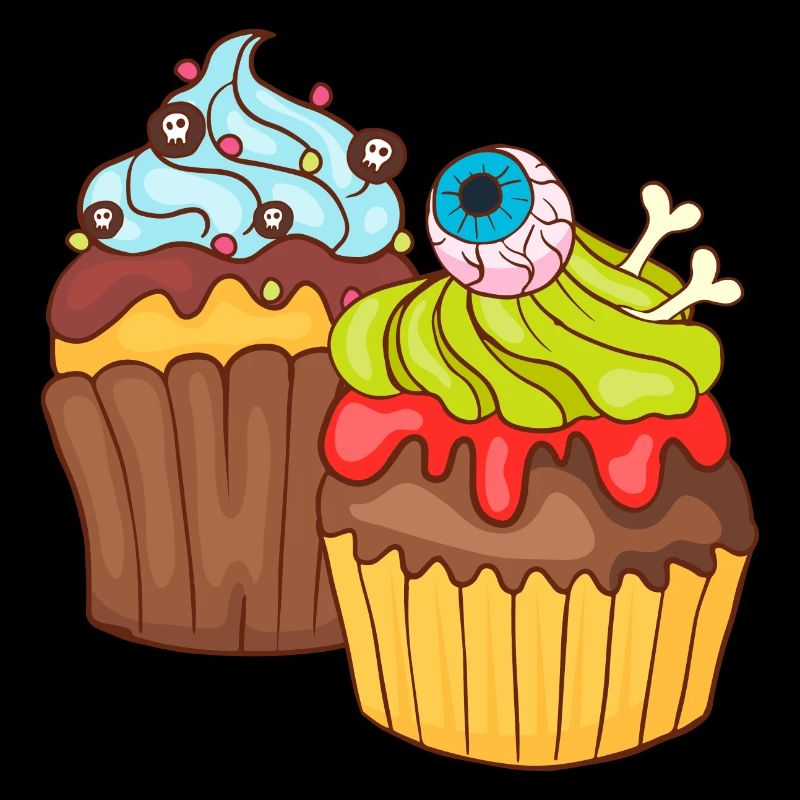 Halloween cupcake muffin cake baking sweets