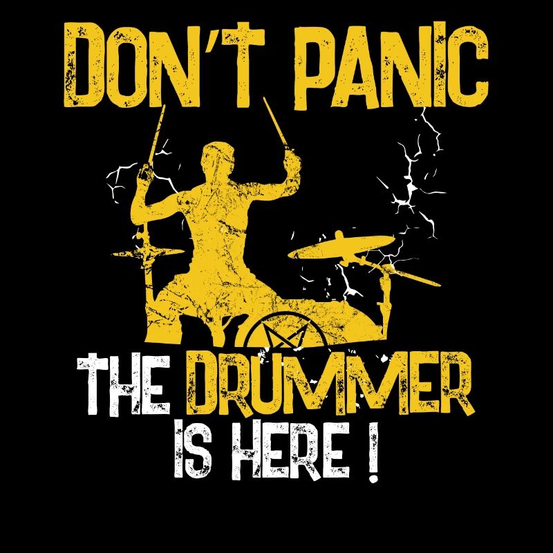 Drummer is not afraid