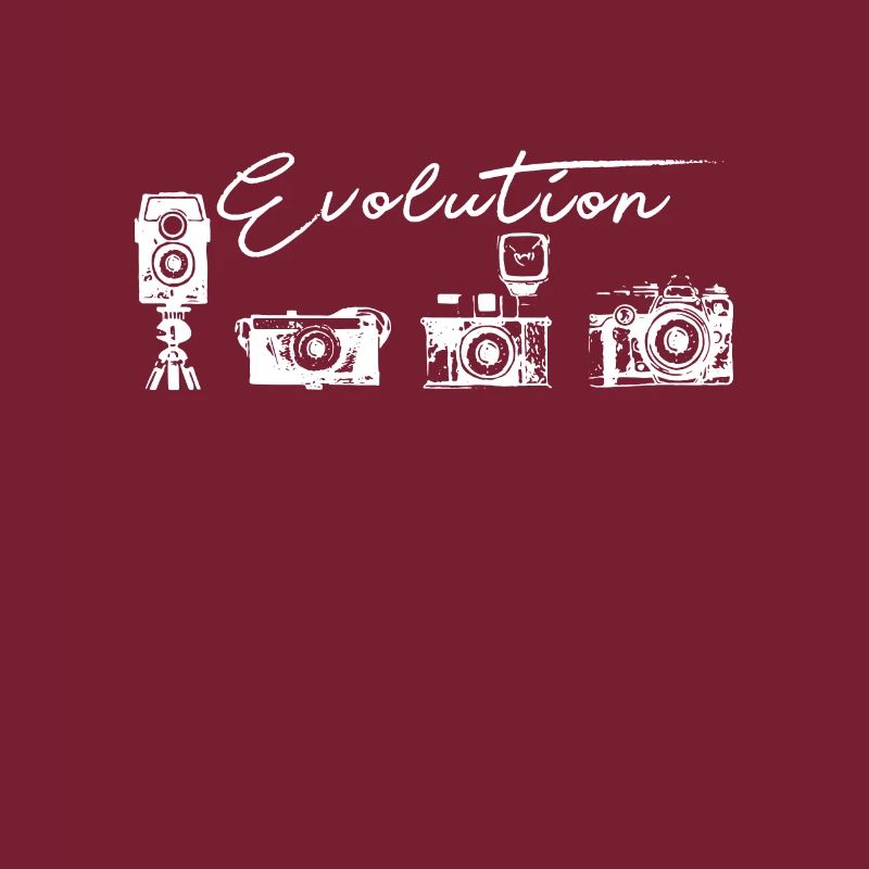 Camera Evolution - Photographer Photography Gift