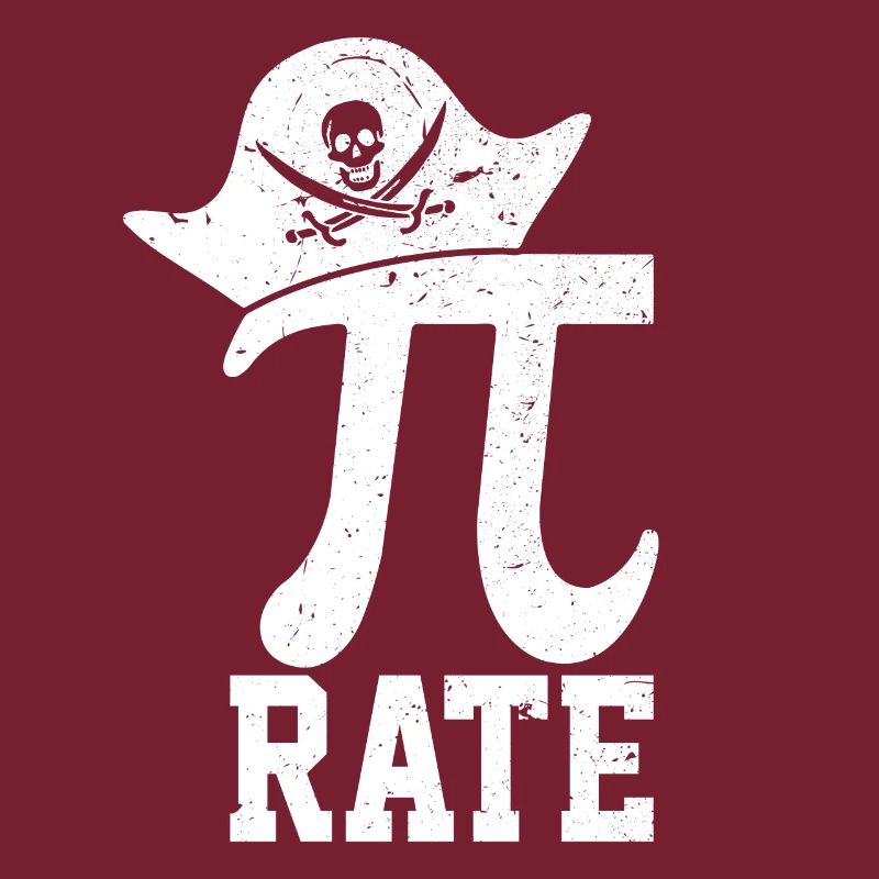 Pi Rat - Math Nerd Math Pirate