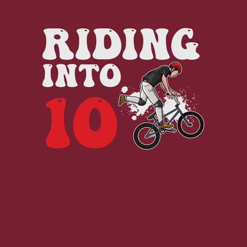 Vélo de course BMX Riding Into 10 ans 10e