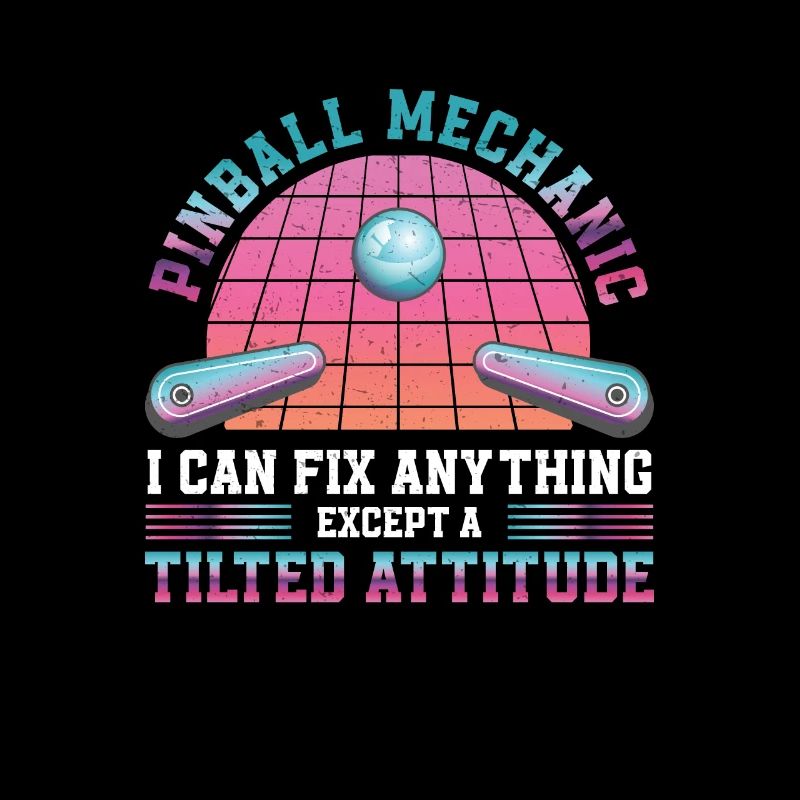 Flipper Tilted Attitude Drôle de flipper dans le