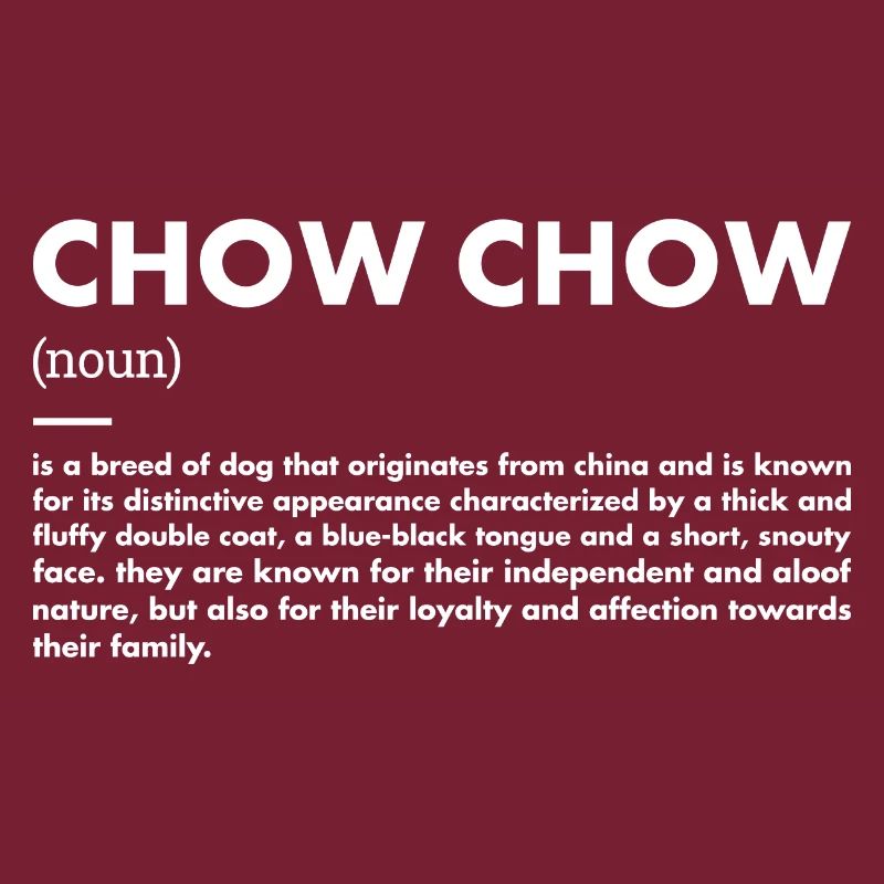Chow Chow Definition
