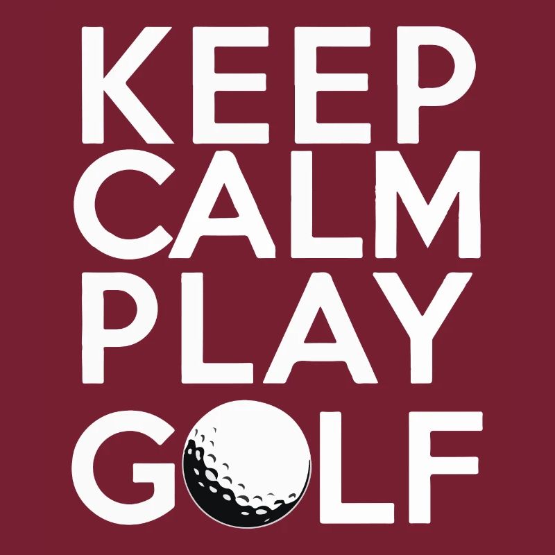 Keep Calm and Play Golf Geschenkidee