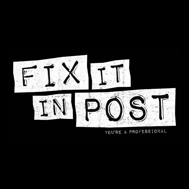 fix it in post – lustige Geschenkidee