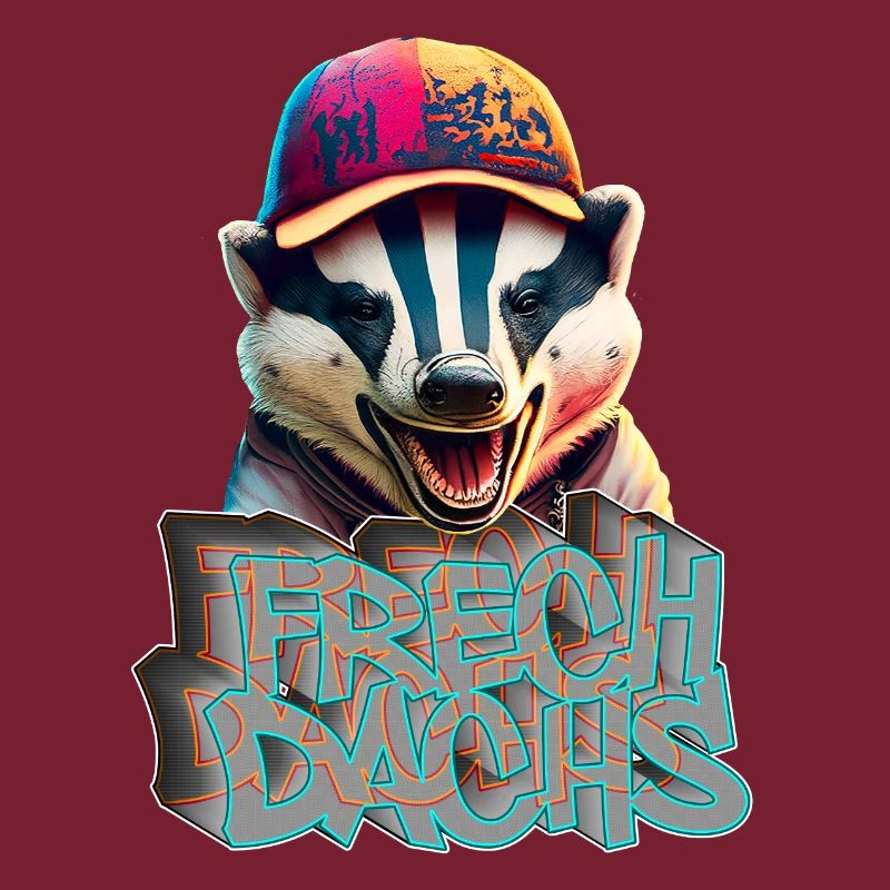 Frechdachs- Frecher Dachs Graffiti Style