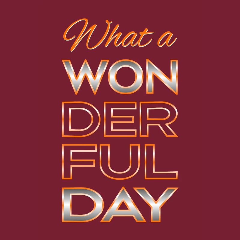 Wonderful day