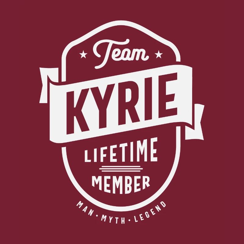 Team Kyrie Lebenslanges Mitglied Lustiger Name Kyrie